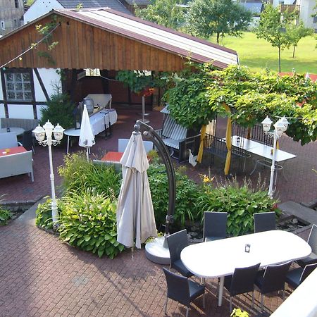 Hotel Pension Zur Harburg Uslar Exteriér fotografie