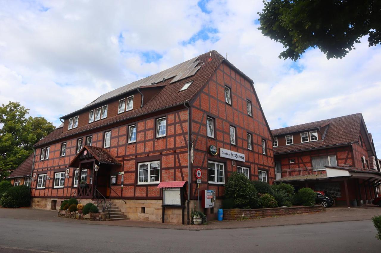 Hotel Pension Zur Harburg Uslar Exteriér fotografie