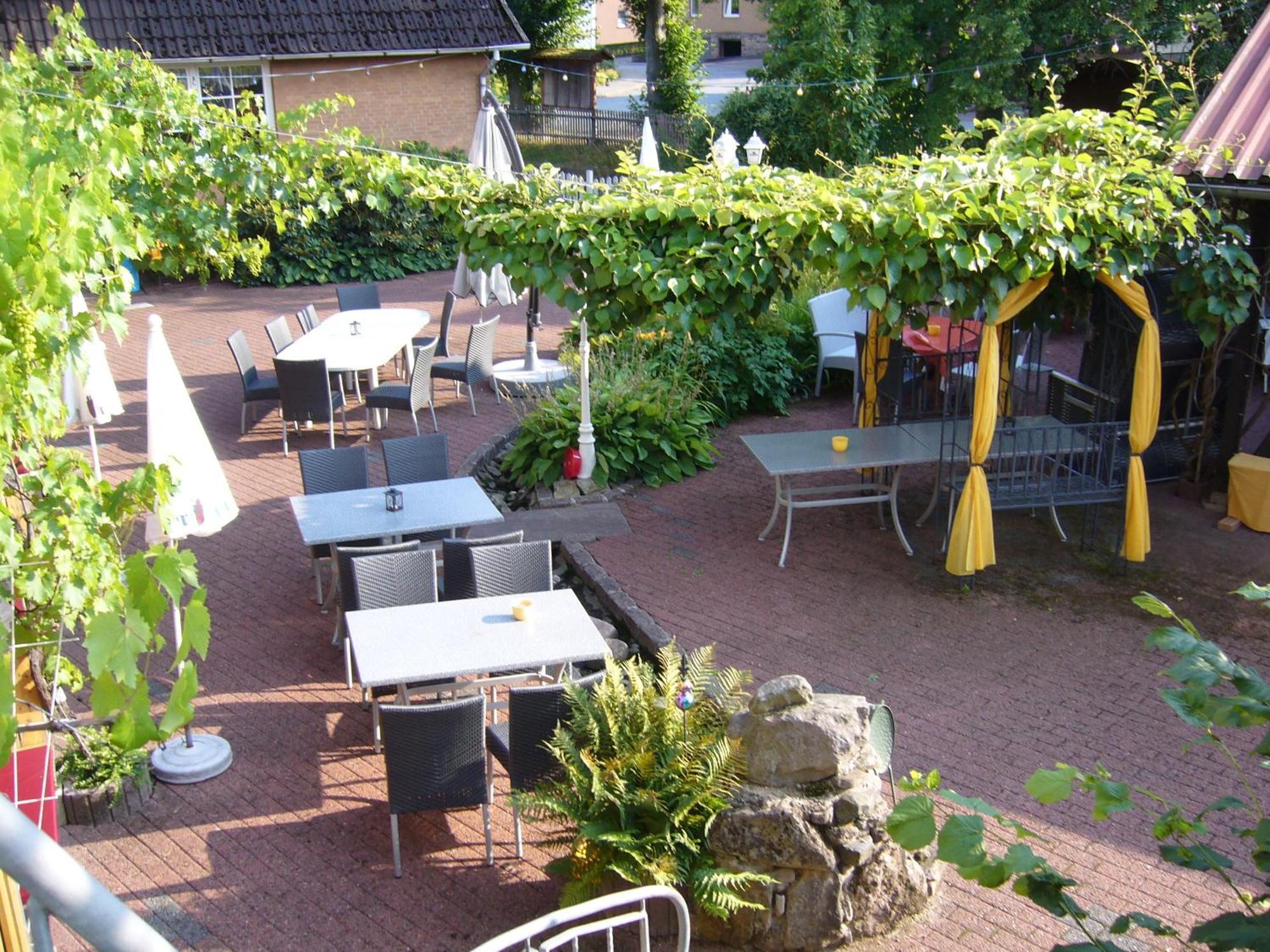 Hotel Pension Zur Harburg Uslar Exteriér fotografie
